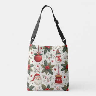 Een tas die de kerstsfeer uitdrukt