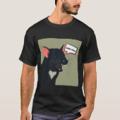 Een Tasmaanse duivel die er te Schattige uitziet T-shirt (Voorkant)