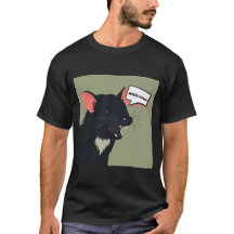 Een Tasmaanse duivel die er te Schattige uitziet