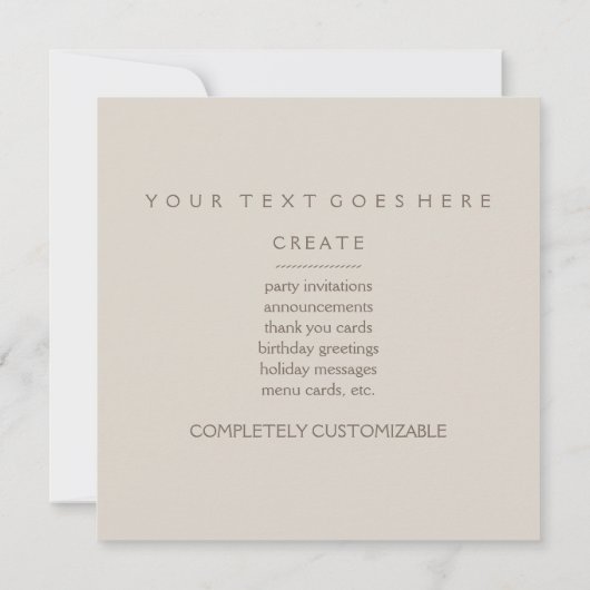 een tastbare droom kaart (Achterkant)