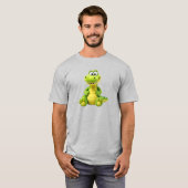 Een te grappig krokodil. t-shirt (Voorkant volledig)