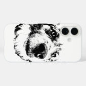 Een te nauwe pup Case-Mate iPhone case (Achterkant (horizontaal))