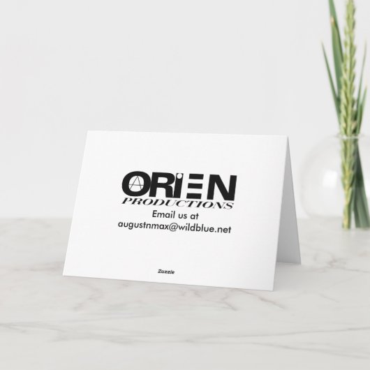 Een te oude verjaardagskaart kaart (Achterkant)