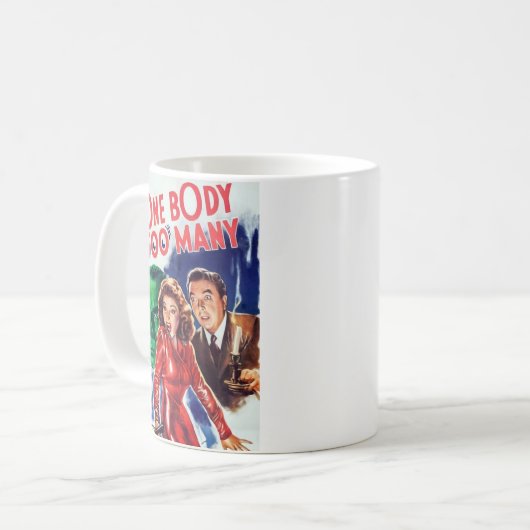 Een te veel (1944) posters mok (Voorkant links)