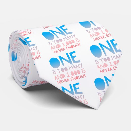 Een te veel grappig AA-Shirt voor terugwinning van Stropdas (Opgerold)