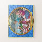 Een Tea Party met Frieda puzzle Legpuzzel (Verticaal)