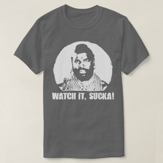 Een Team BA Baracus Bekijk het SuckaT T-shirt (Design voorkant)