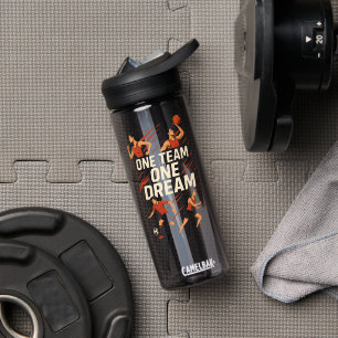 Een team, een droom - Motivatie sport Water Bo Waterfles