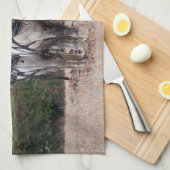 Een team van Percheron Theedoek (Quarter Fold)