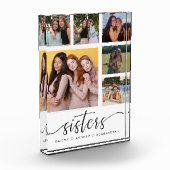 Een team van zusters moderne collage fotoblokken (Links)