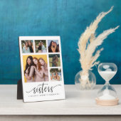 Een team van zusters moderne collage fotoplaat (Zijkant)