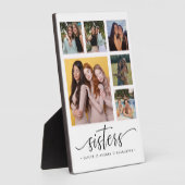 Een team van zusters moderne collage fotoplaat (Zijkant)