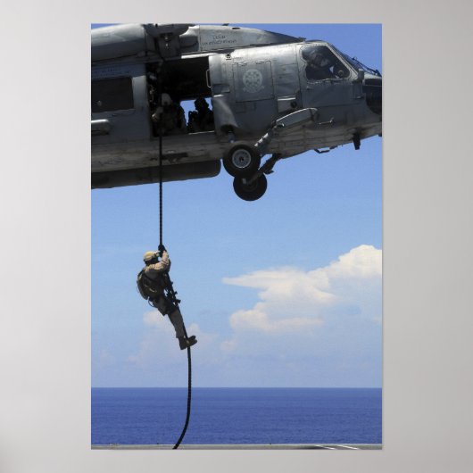 Een technicus voor het verwijderen van explosieven poster (Voorkant)