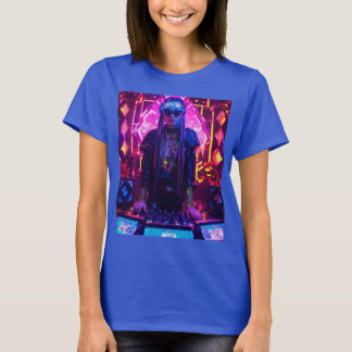 Een techno Festival Rave Diamond psytrance DJ Diam T-shirt