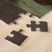 Een teckel puppy | Carl Reichert Legpuzzel (Zijkant)