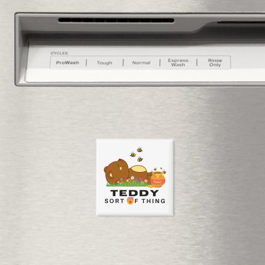 Een TEDDY soort van ding Magneet (Insitu (Vaatwasser))