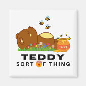 Een TEDDY soort van ding Magneet (Voorkant)