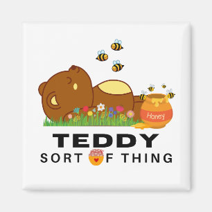 Een TEDDY soort van ding Magneet