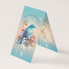 Een tedere dank bij het krieken van de dag kaart