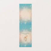 Een tedere dank bij het krieken van de dag kaart (Binnenkant ongevouwen)