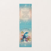 Een tedere dank bij het krieken van de dag kaart (Buitenkant ongevouwen)