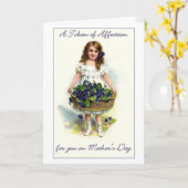 Een teken van genegenheid voor Moederdag - Kaart (Gele Bloem)