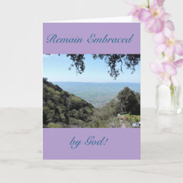 Een teken van liefde, geloof en aanmoediging, Kaar Kaart