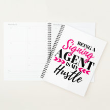 Een tekenagent zijn is mijn drukte planner