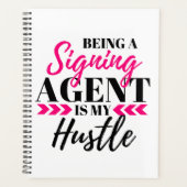 Een tekenagent zijn is mijn drukte planner (Voorkant)