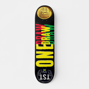 EÉN TEKENING JMT 7 3/4" Skateboarddek Persoonlijk Skateboard