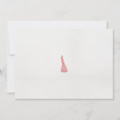 Een tekening van een vogel met bloemen erop save the date (Voorkant)