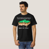 Eén tektonisch Bord kwam in een andere terecht T-shirt (Voorkant volledig)