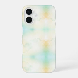 Een telefoonhoesje met een zacht aquarelontwerp  iPhone 16 hoesje