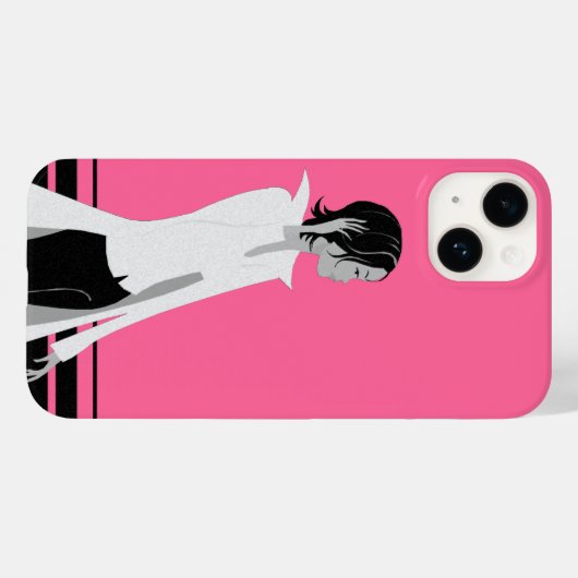 Een telefoontas strippen Case-Mate iPhone case (Achterkant (horizontaal))