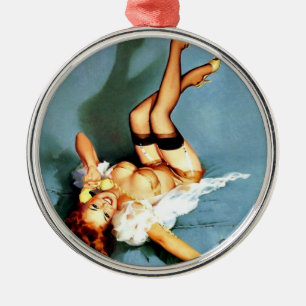 Een telefoontje van de Naughty Metalen Ornament