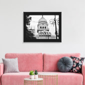 Een tempel in India Canvas Afdruk (Insitu (Woonkamer))