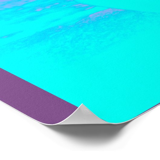 Een tempel - Poster. Poster (Hoek)