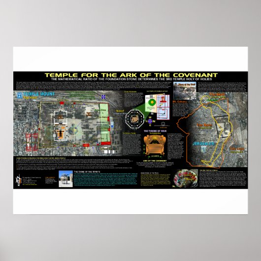 Een tempel voor de ark van het convenant poster (Voorkant)