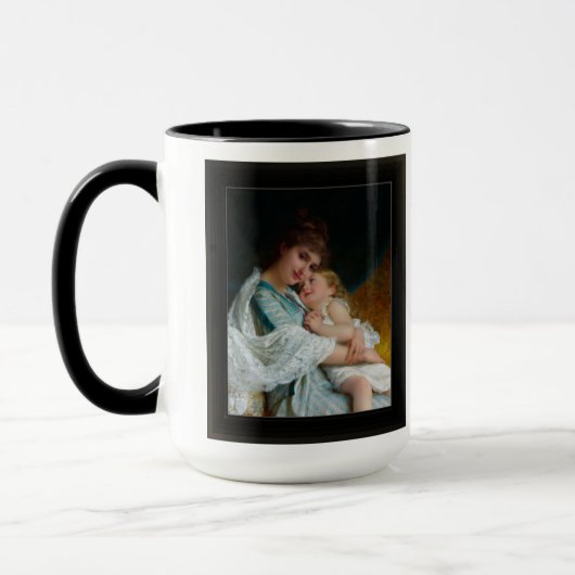Een Tender Embrace van Emile Munier Mok (Links)