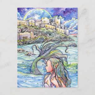 Een terugblik op Fantasy Mermaid Art Briefkaart