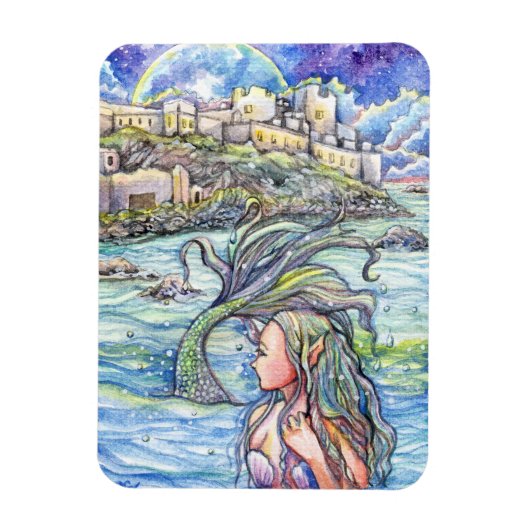 Een terugblik op Fantasy Mermaid Art Magneet (Verticaal)