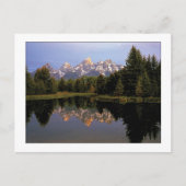 "Een Teton Morning" Briefkaart (Voorkant)