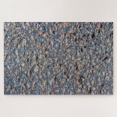 Een Textuur Van Verse Asfalt En Grind Keien Legpuzzel (Horizontaal)