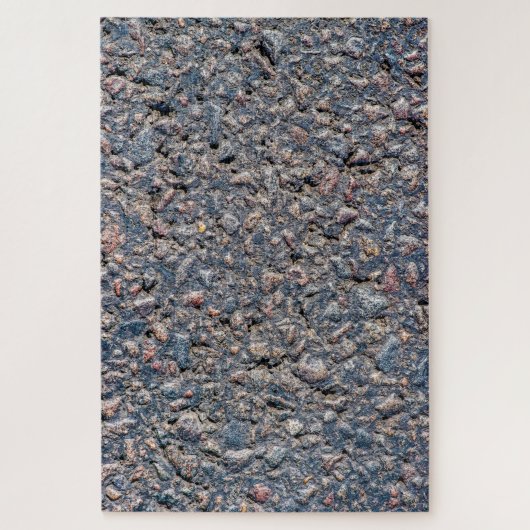 Een Textuur Van Verse Asfalt En Grind Keien Legpuzzel (Verticaal)