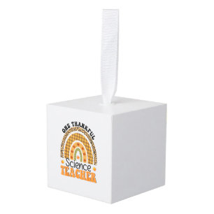 Een Thankful Science Teacher Groovy Thanksgiving R Decoratie