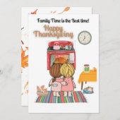 Een Thanksgiving Kaart om je hart op te warmen (Voorkant / Achterkant)