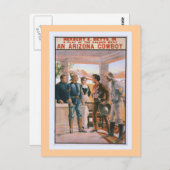 Een  theater van Arizona Cowboy Briefkaart (Voorkant / Achterkant)
