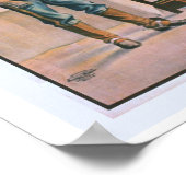 Een  theater van Arizona Cowboy Poster (Hoek)