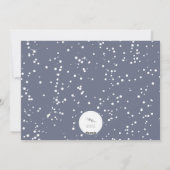 Een Thrill van Hope Moderne Religieuze Kerstfoto Feestdagenkaart (Achterkant)