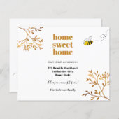 Een thuis zoete thuis moderne, bewegende mededelin (Voorkant / Achterkant)